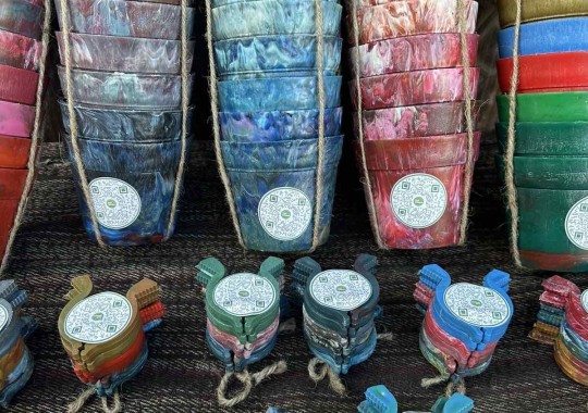 Upcycled plastic products